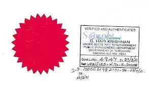 HRD Attestation Chennai | Degree Attestation