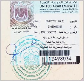 Certificate Attestation for UAE in Chennai
